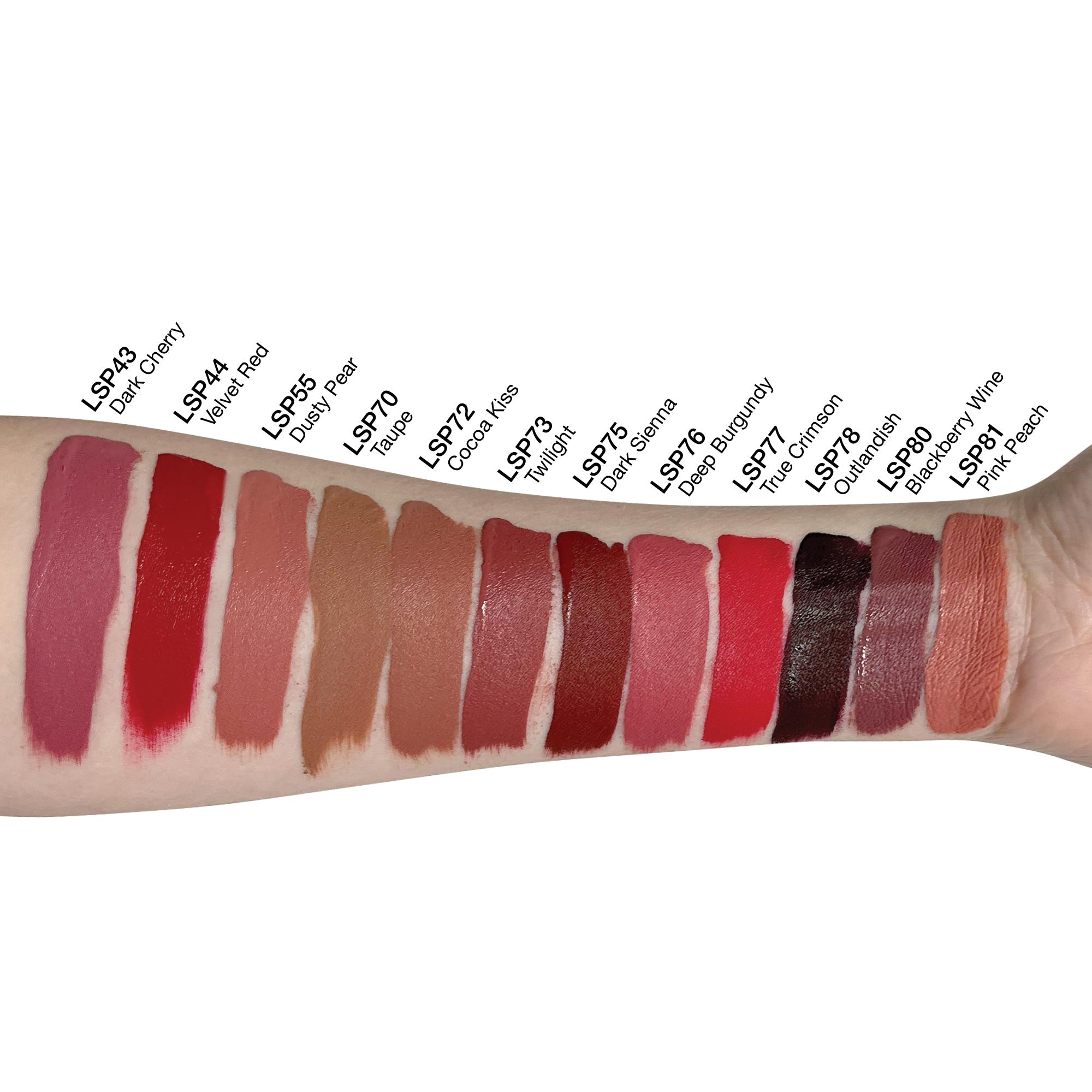 Mat Lip Stain - Velvet Red