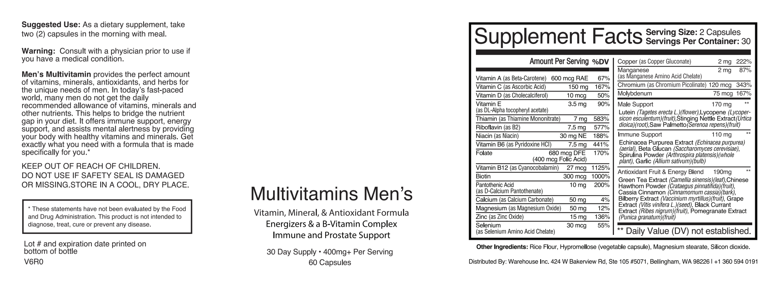 Multivitamiene - Mans