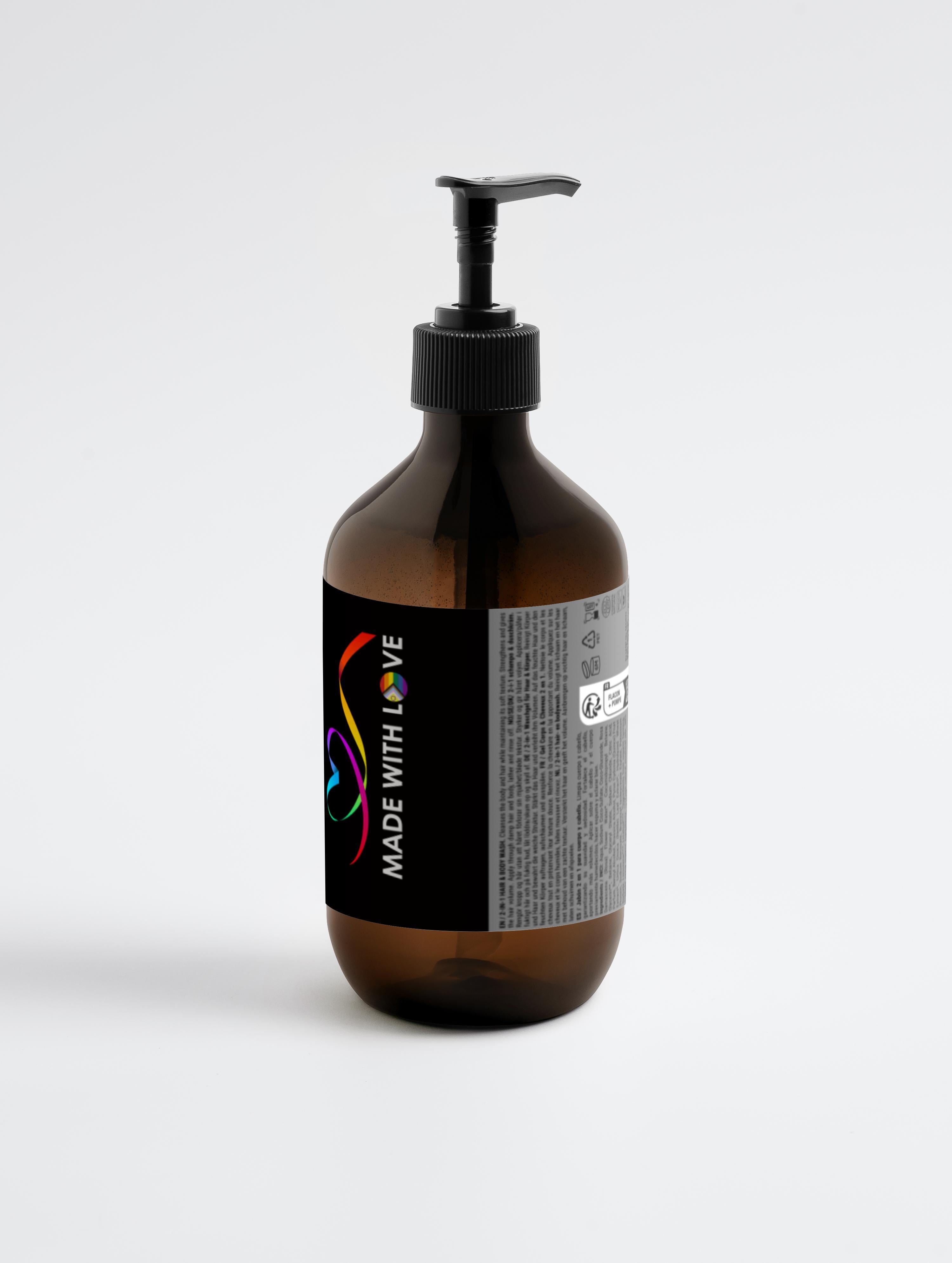 2-in-1 Hair & Body Wash vir mans